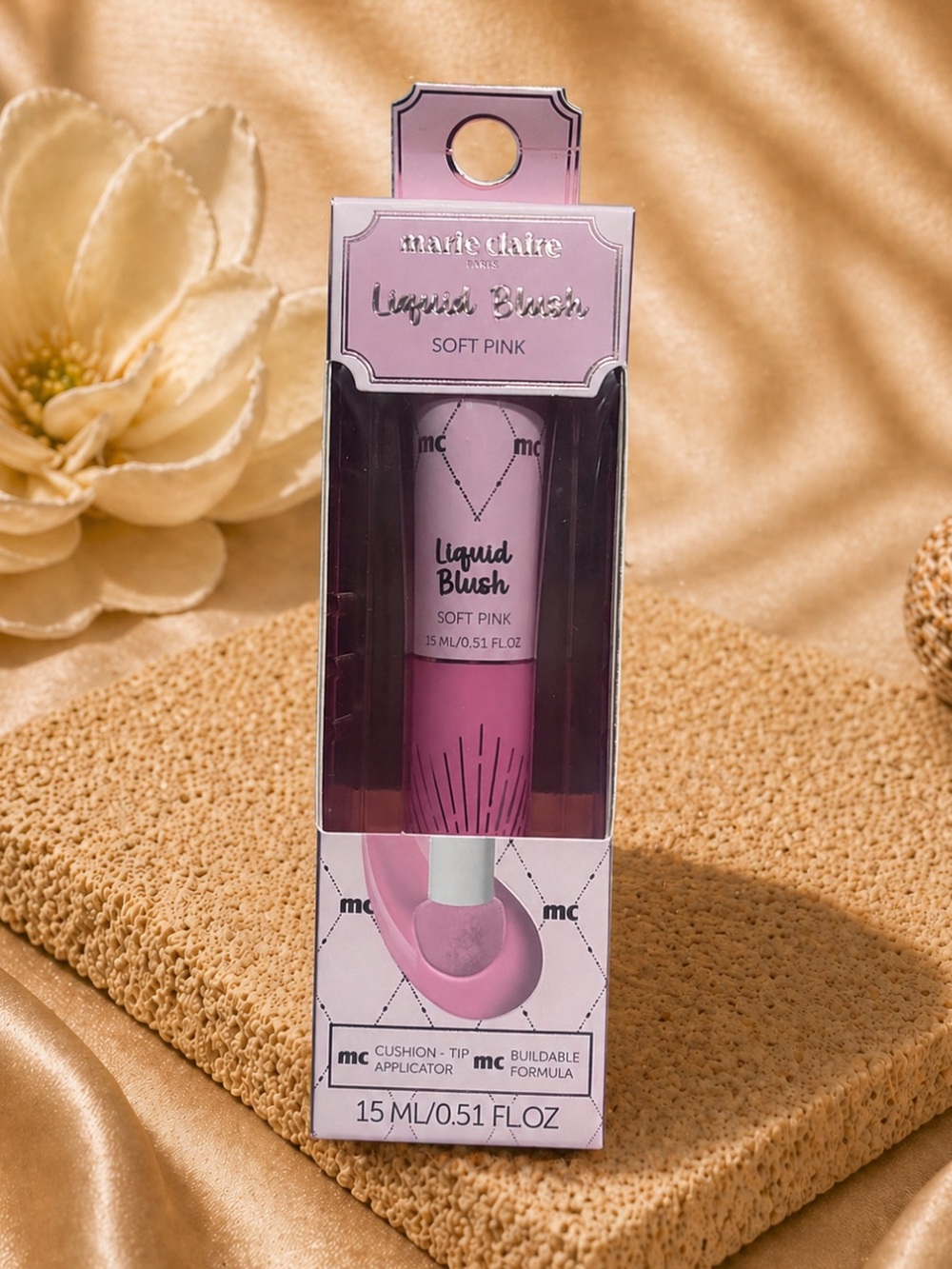 Soft Pink Liquid Blush - Buildable Cream Blush